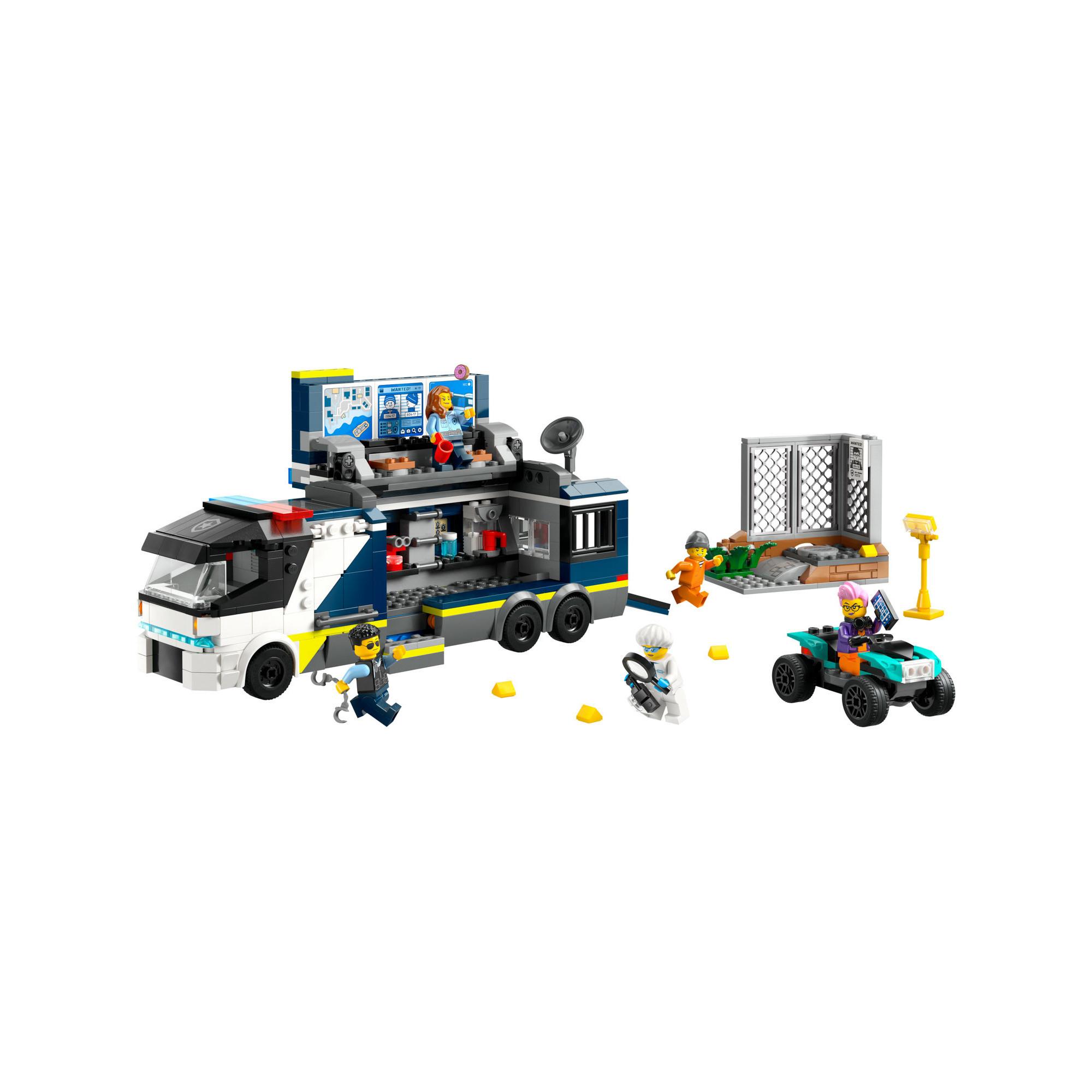 LEGO®  60418 Camion laboratorio mobile della polizia 