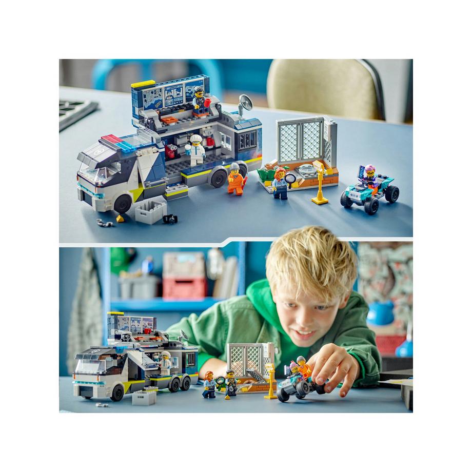 LEGO®  60418 Camion laboratorio mobile della polizia 