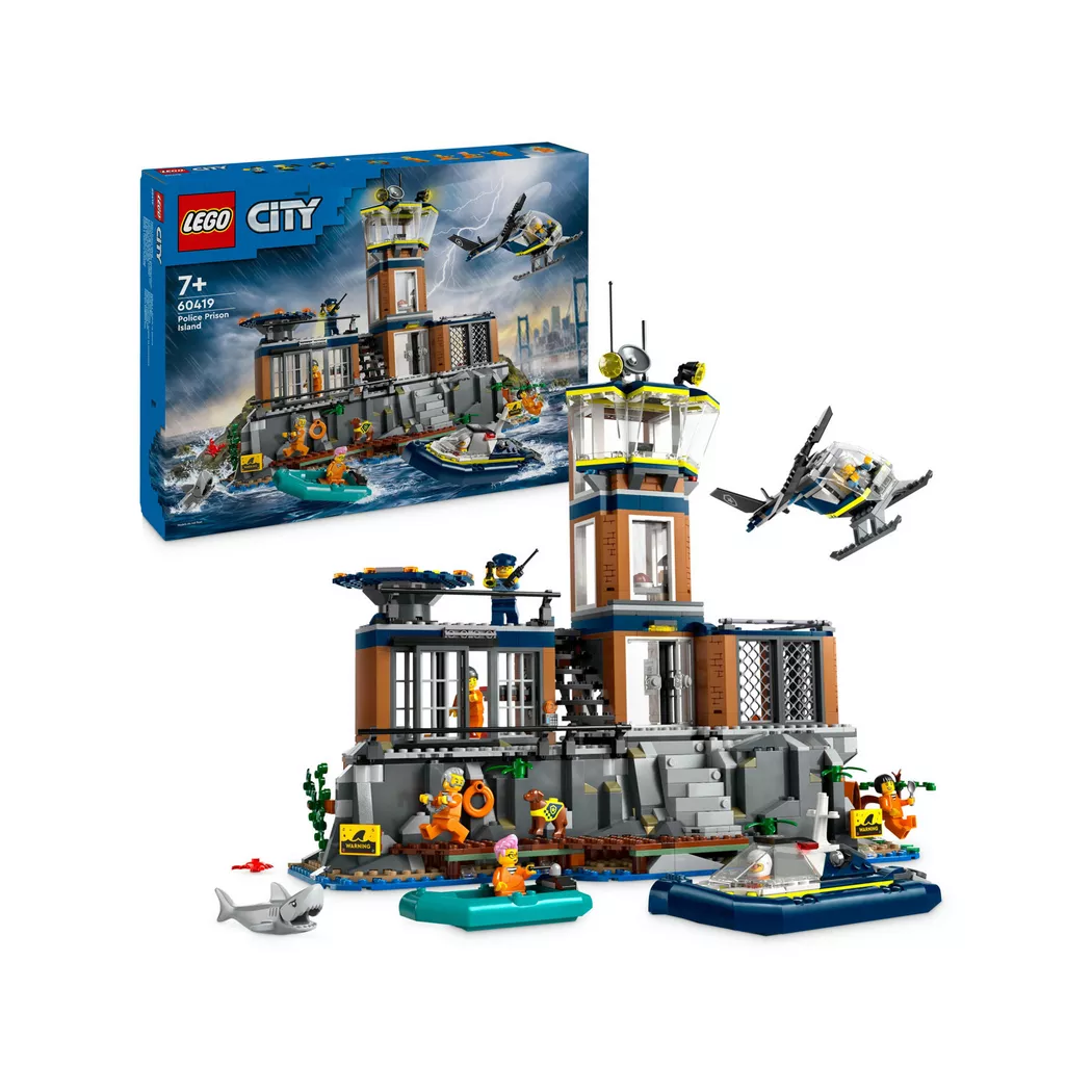 Lego City Police Politiets fengselsøy 60419