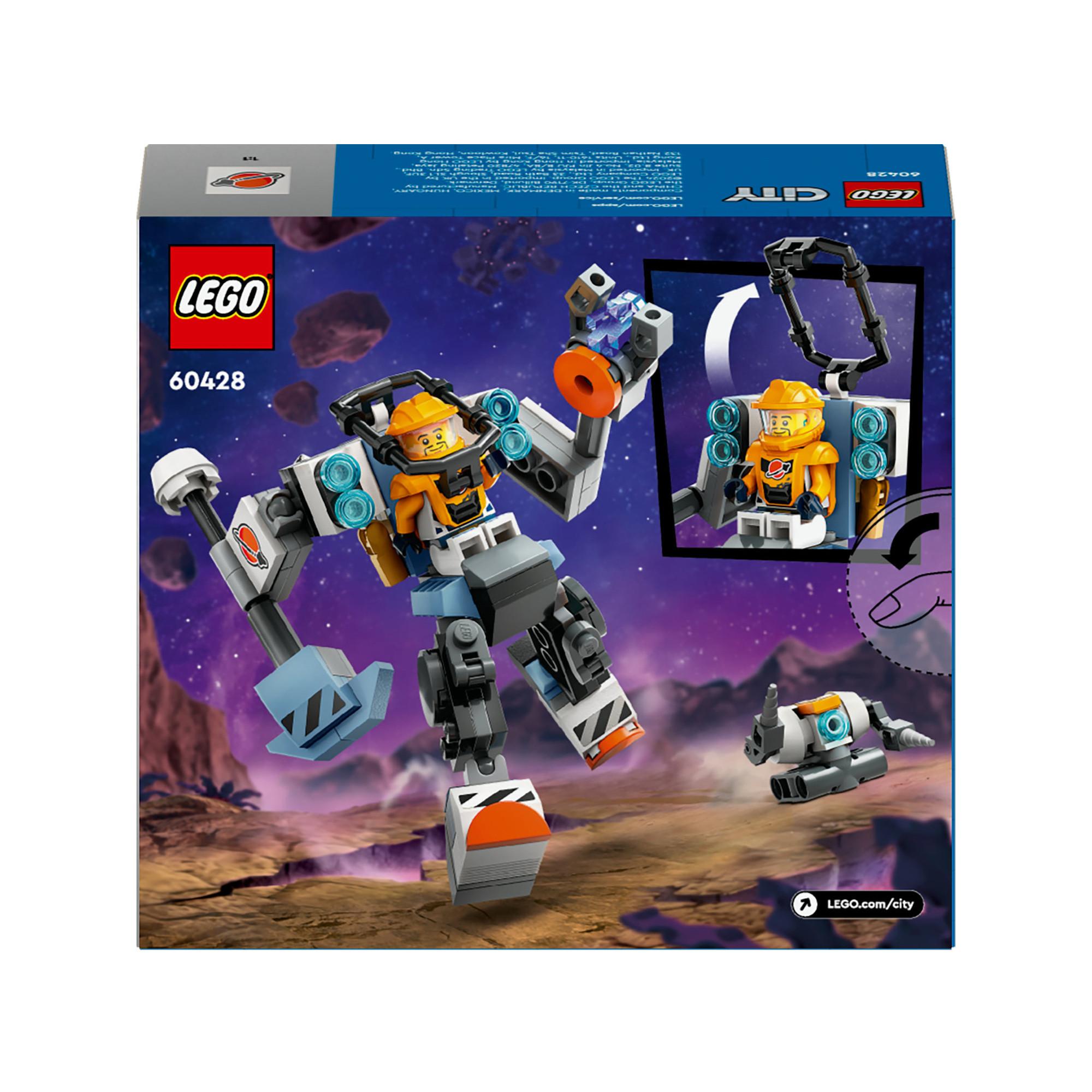 LEGO®  60428 Mech di costruzione spaziale 