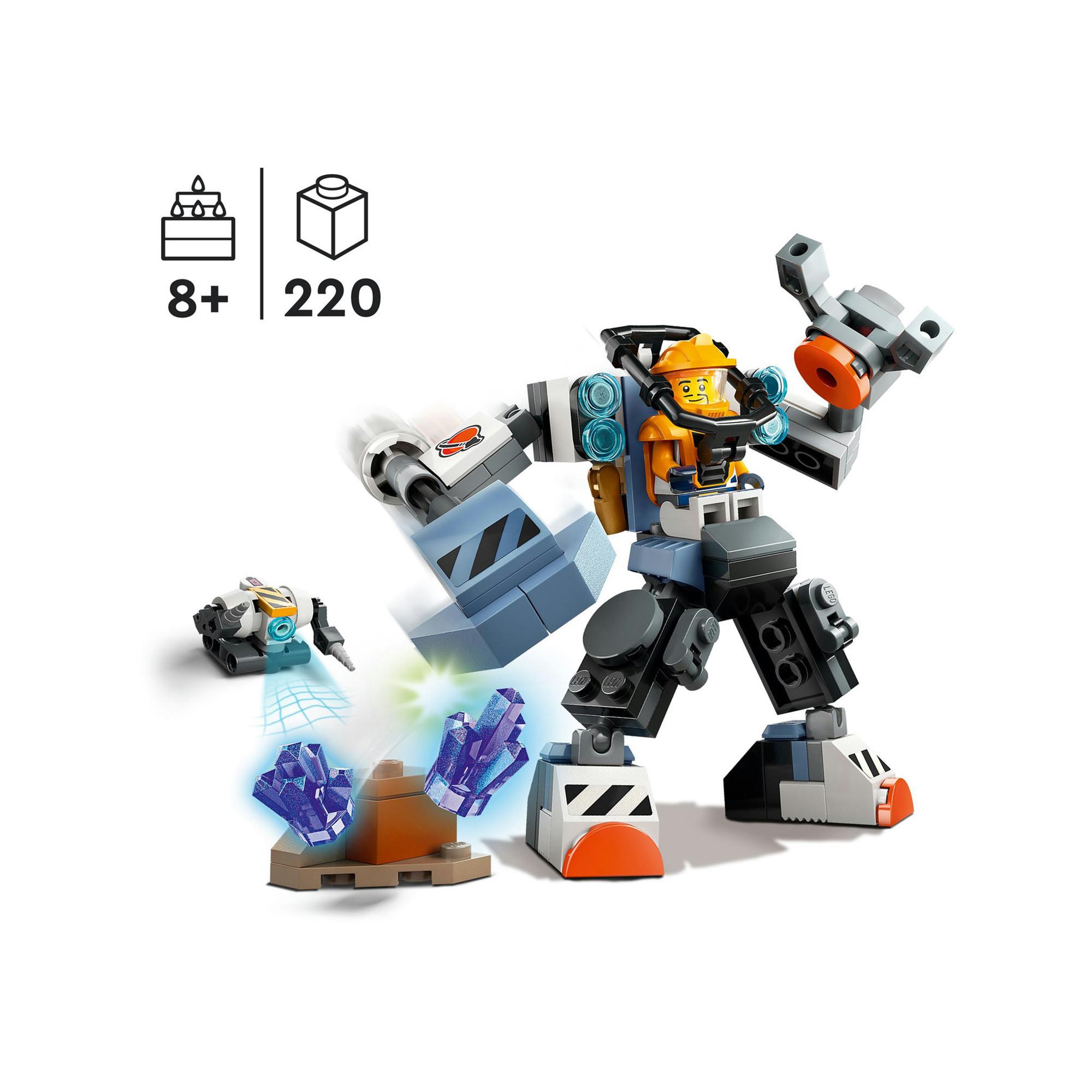 LEGO®  60428 Mech di costruzione spaziale 