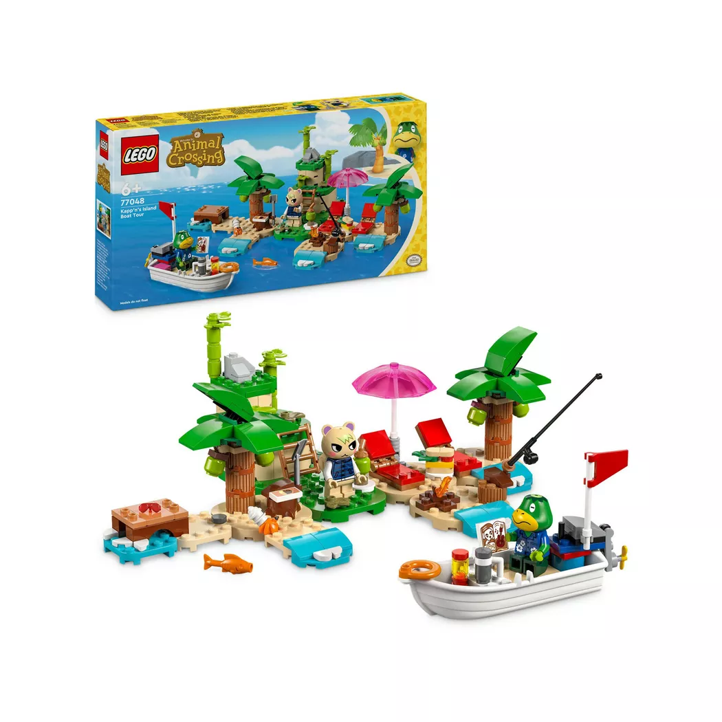 Lego Paseo en Barca con el Capitan Lego Animal Crossing 77048