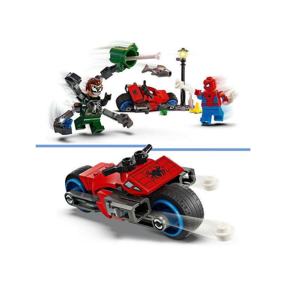 LEGO®  76275 Inseguimento sulla moto: Spider-Man vs. Doc Ock 