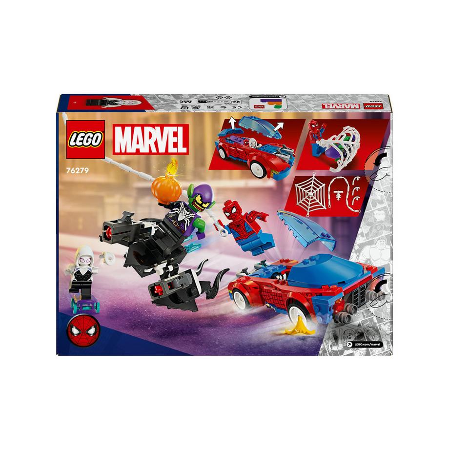 LEGO®  76279 Auto da corsa di Spider-Man e Venom Goblin 