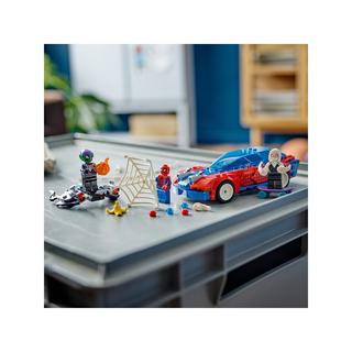 LEGO®  76279 La voiture de course de Spider-Man contre le Bouffon Vert venomisé 
