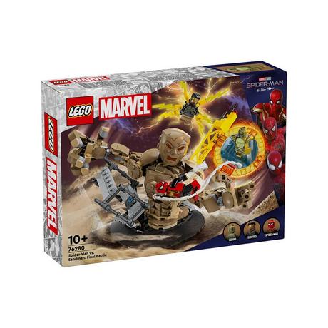 LEGO®  76280 Spider-Man contre l'Homme-Sable : la bataille finale 
