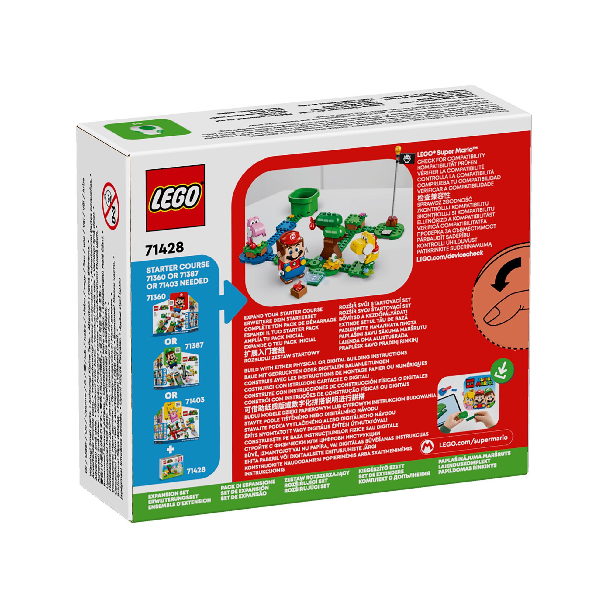 LEGO®  71428 Pack di espansione Yoshi nella foresta fuovolosa 