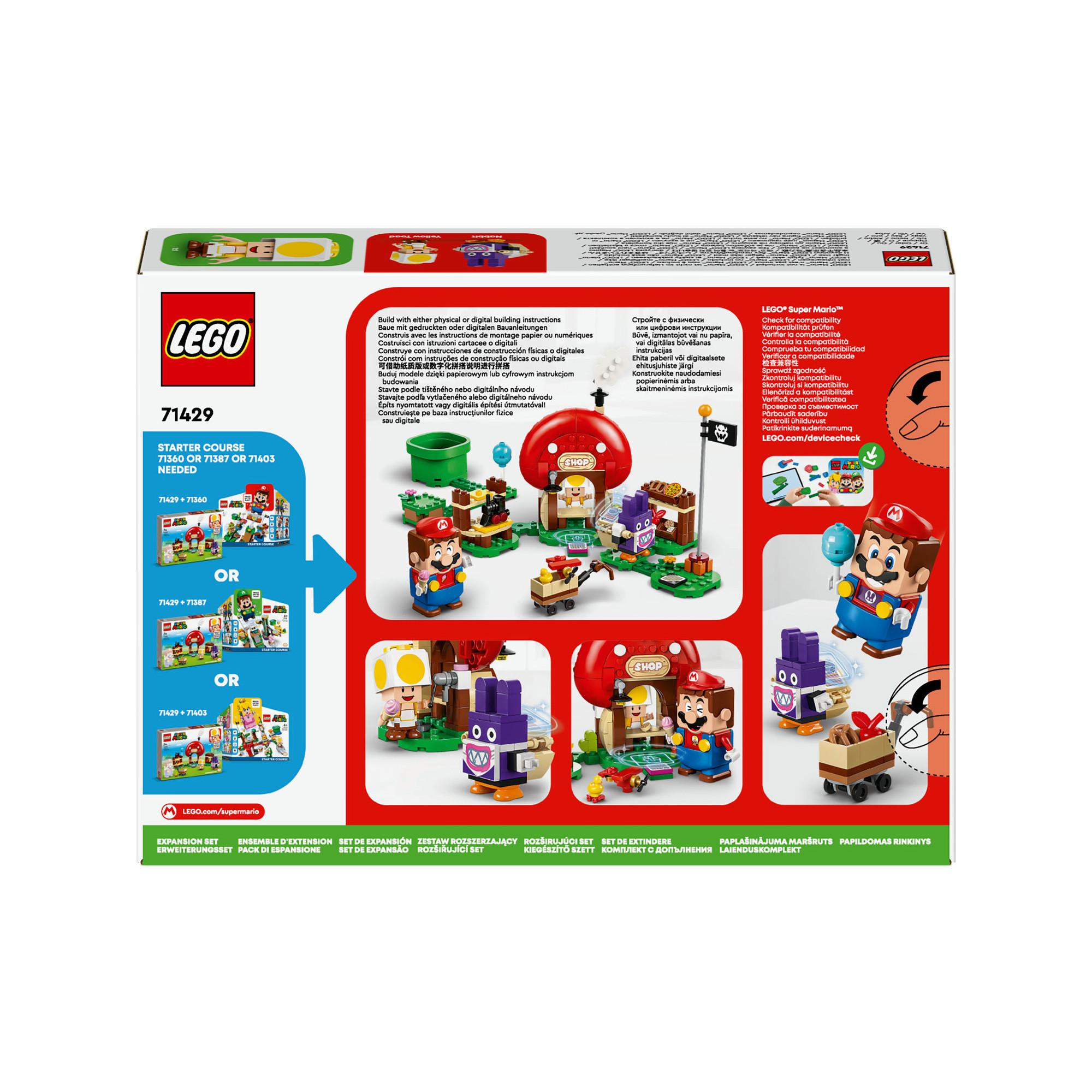 LEGO®  71429 Pack di espansione Ruboniglio al negozio di Toad 