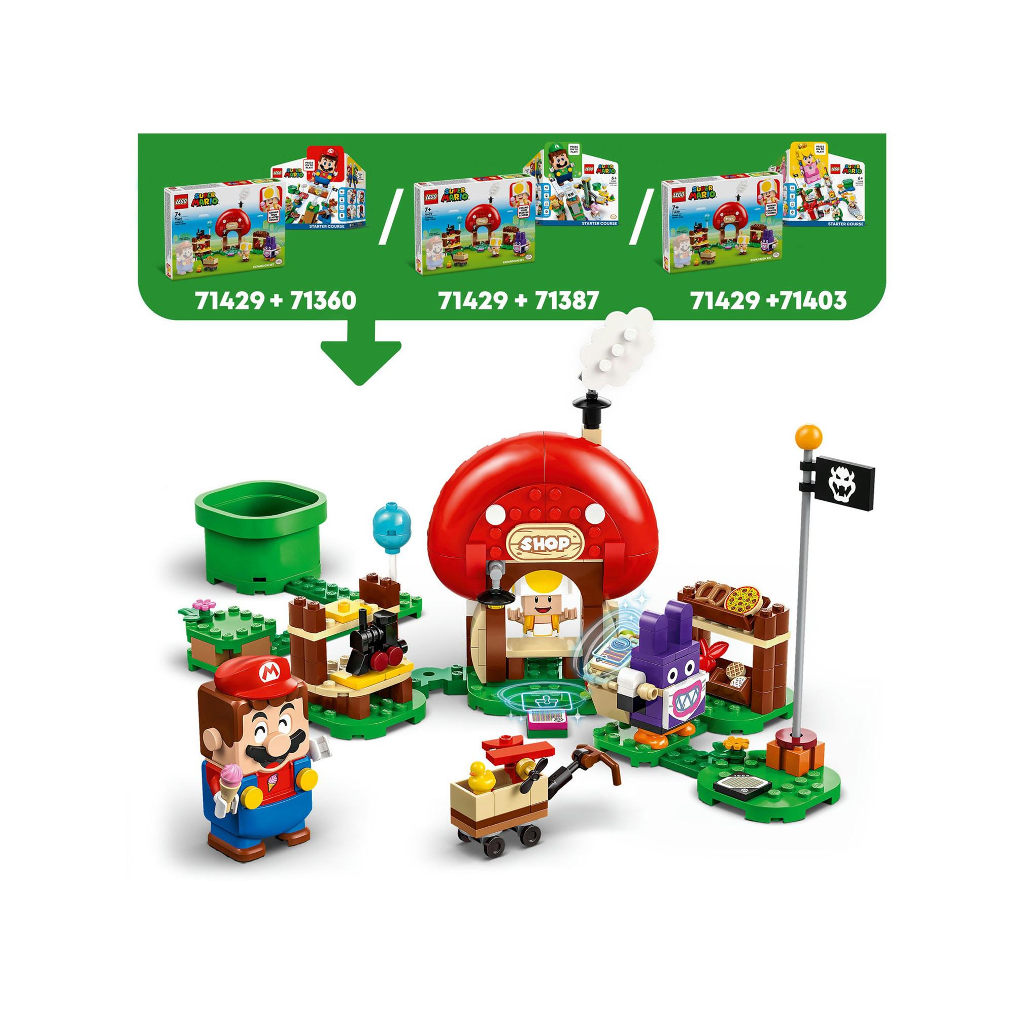 LEGO®  71429 Pack di espansione Ruboniglio al negozio di Toad 