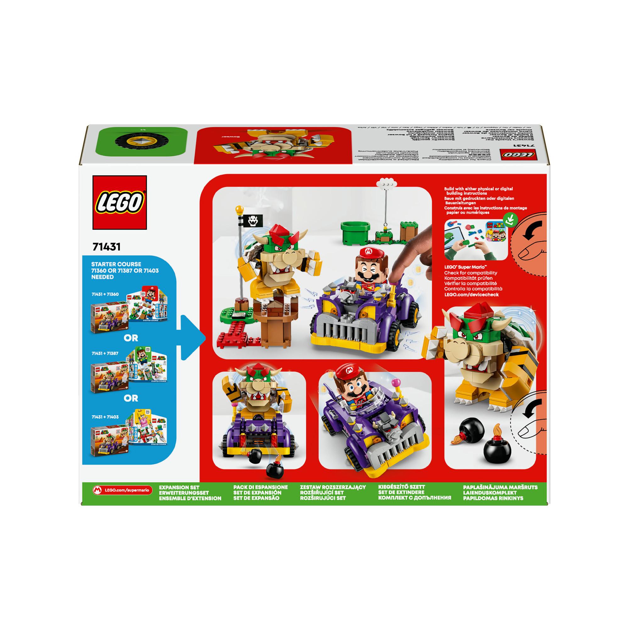 LEGO®  71431 Pack di espansione Il bolide di Bowser 