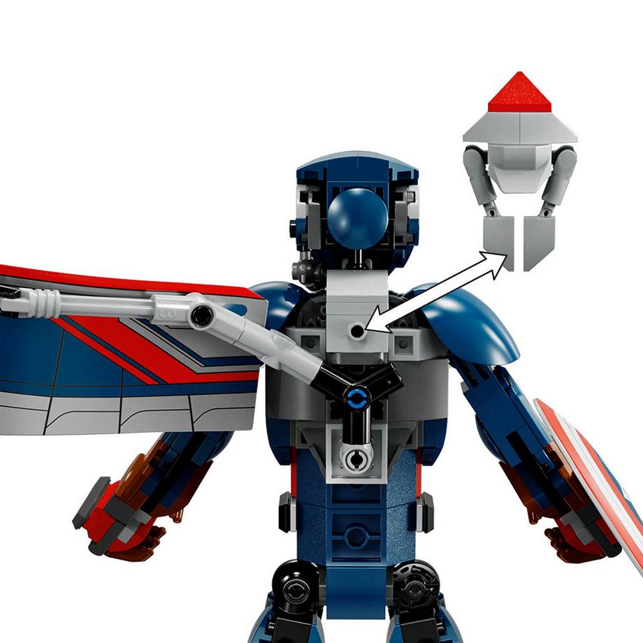 LEGO®  76296 New Captain America Baufigur 
