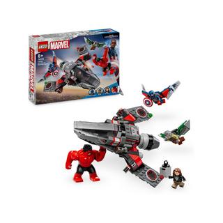 LEGO®  76292 Battaglia Captain America vs. Hulk Rosso 