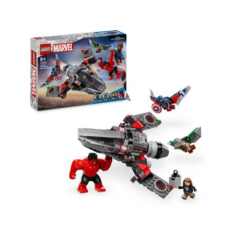 LEGO®  76292 Showdown zwischen Captain America und Red Hulk 