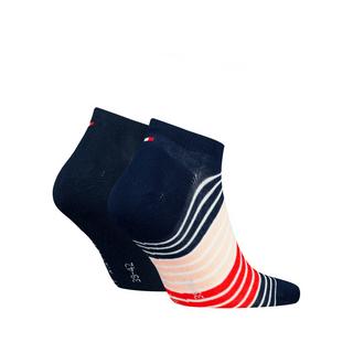 TOMMY HILFIGER SNEAKER 2P MULTICOLOR STRIPE Duopack, Sneaker Socken 