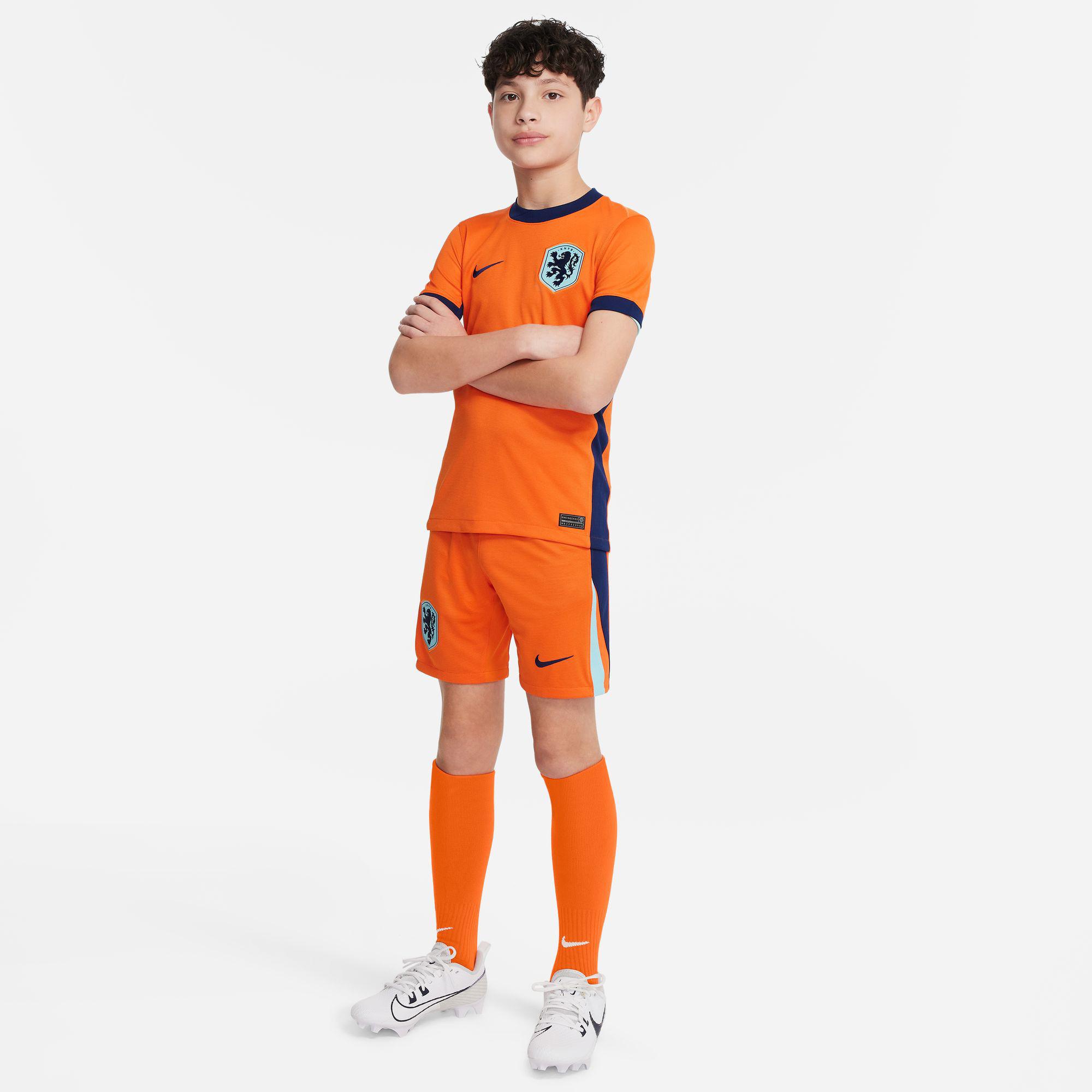 NIKE Holland Short de foot domicile, enfants 