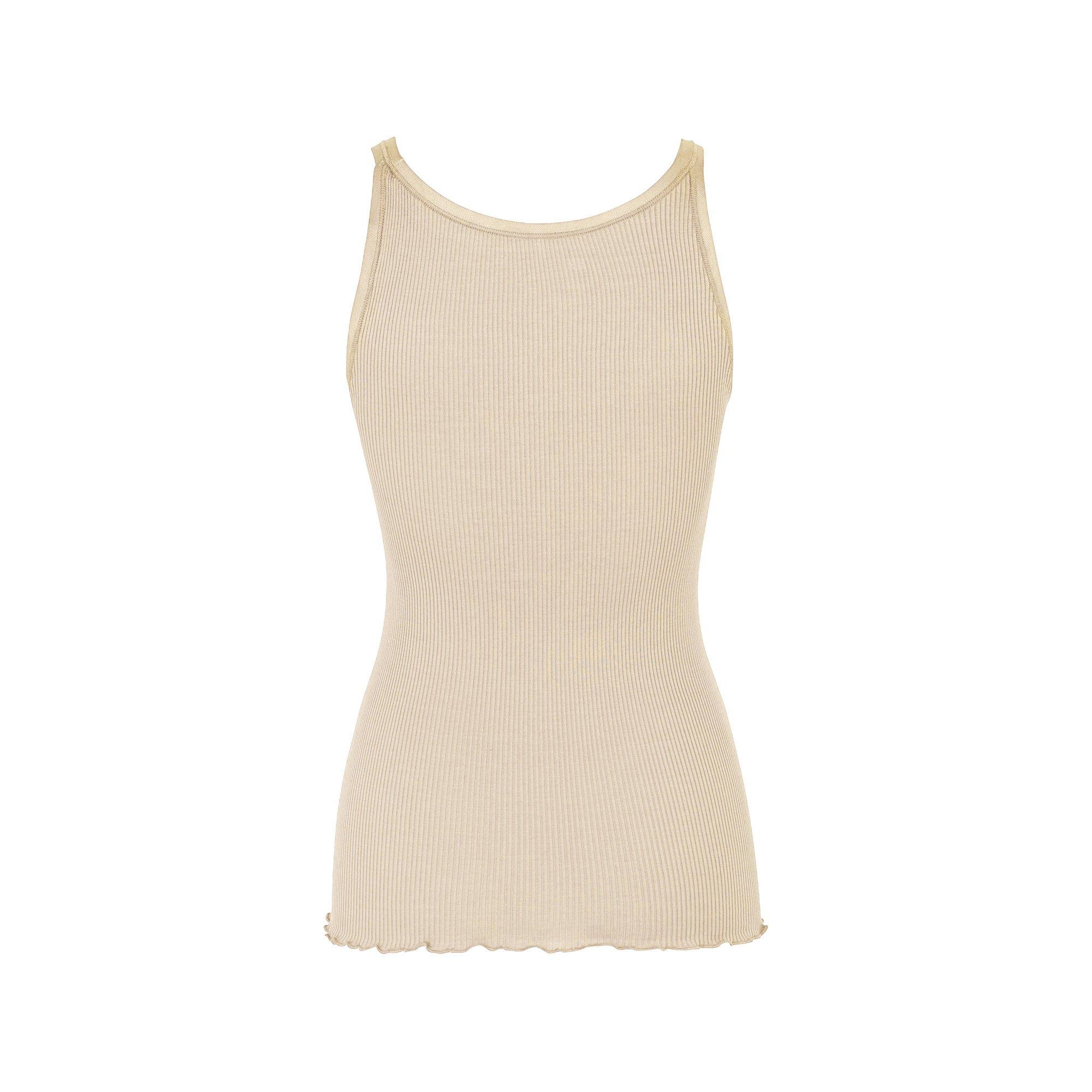 ROSEMUNDE Top Côtelé Col Rond  