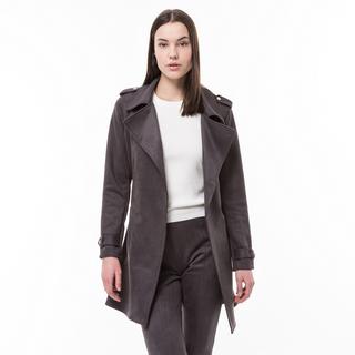 Manor Woman Trench in velluto  