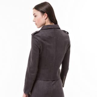 Manor Woman Velours Bikerjacke  
