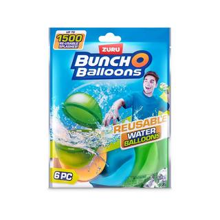 ZURU  Bunch O Balloons Reusable Water Balloons, 6 Pièces 