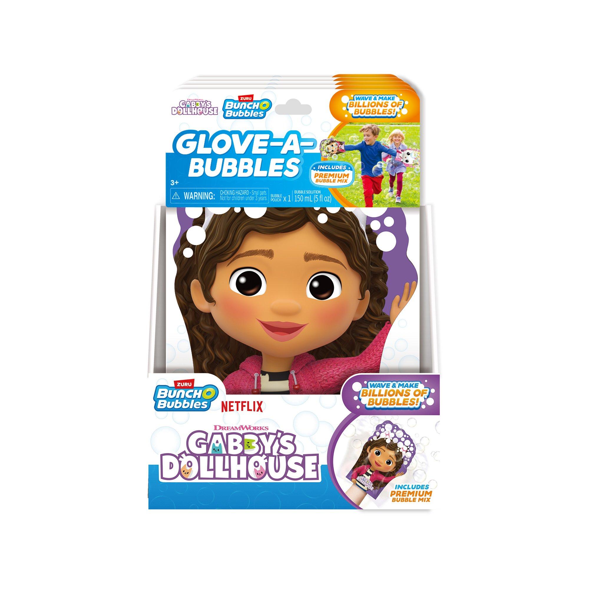 ZURU  Seifenblasen-Handschuh Gabby's Dollhouse, Zufallsauswahl 