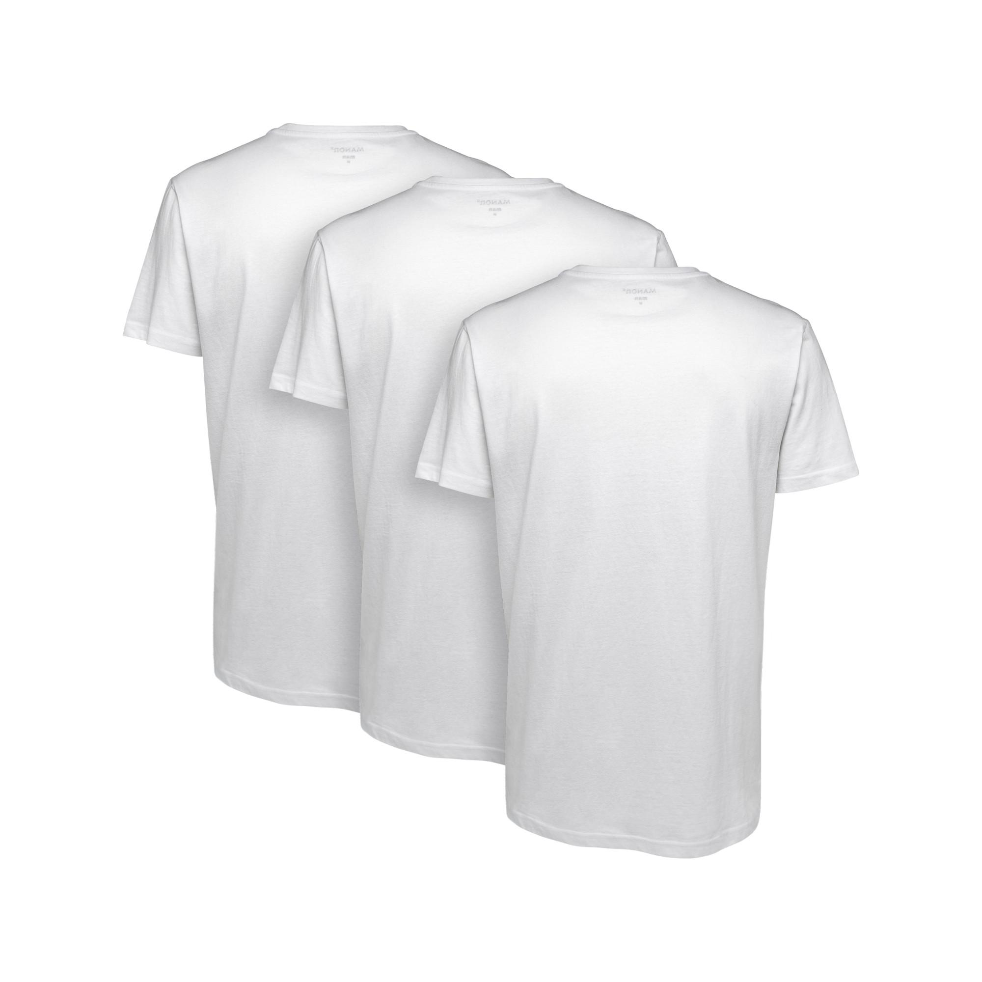 Manor Man  T-shirt, maniche corte, 3-pack 