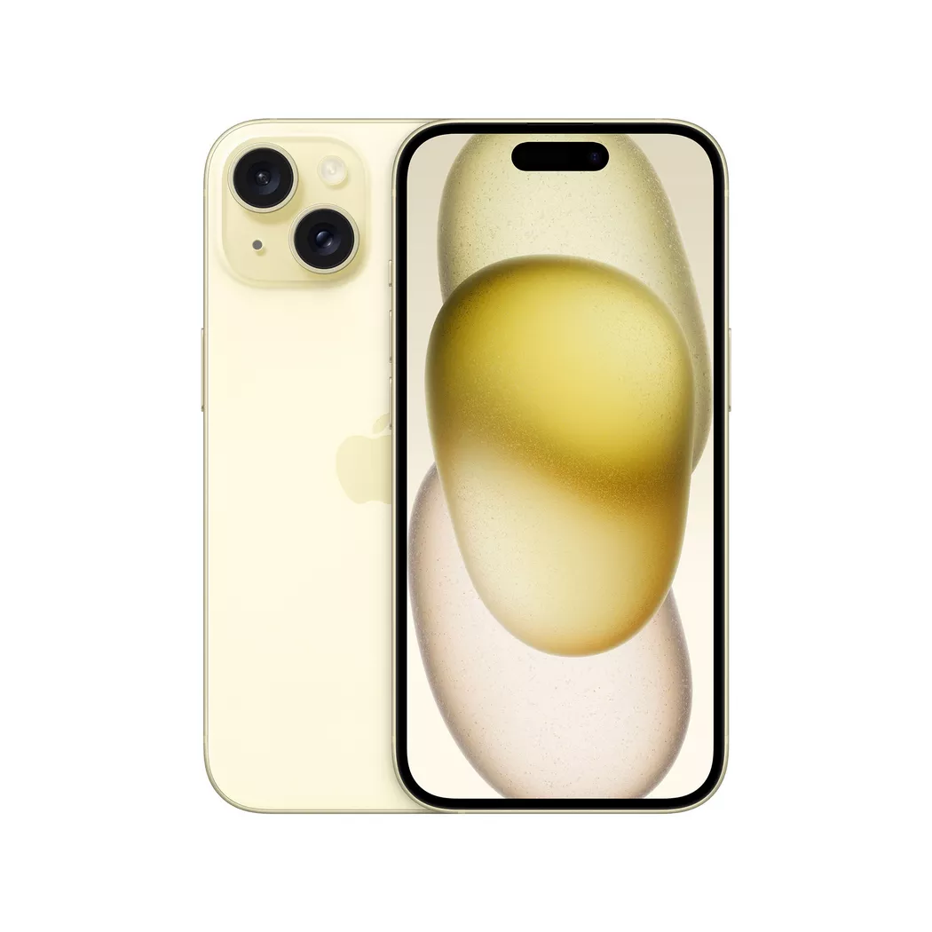 Apple – iPhone 15 (256GB), Smartphone, Gelb, 256 GB