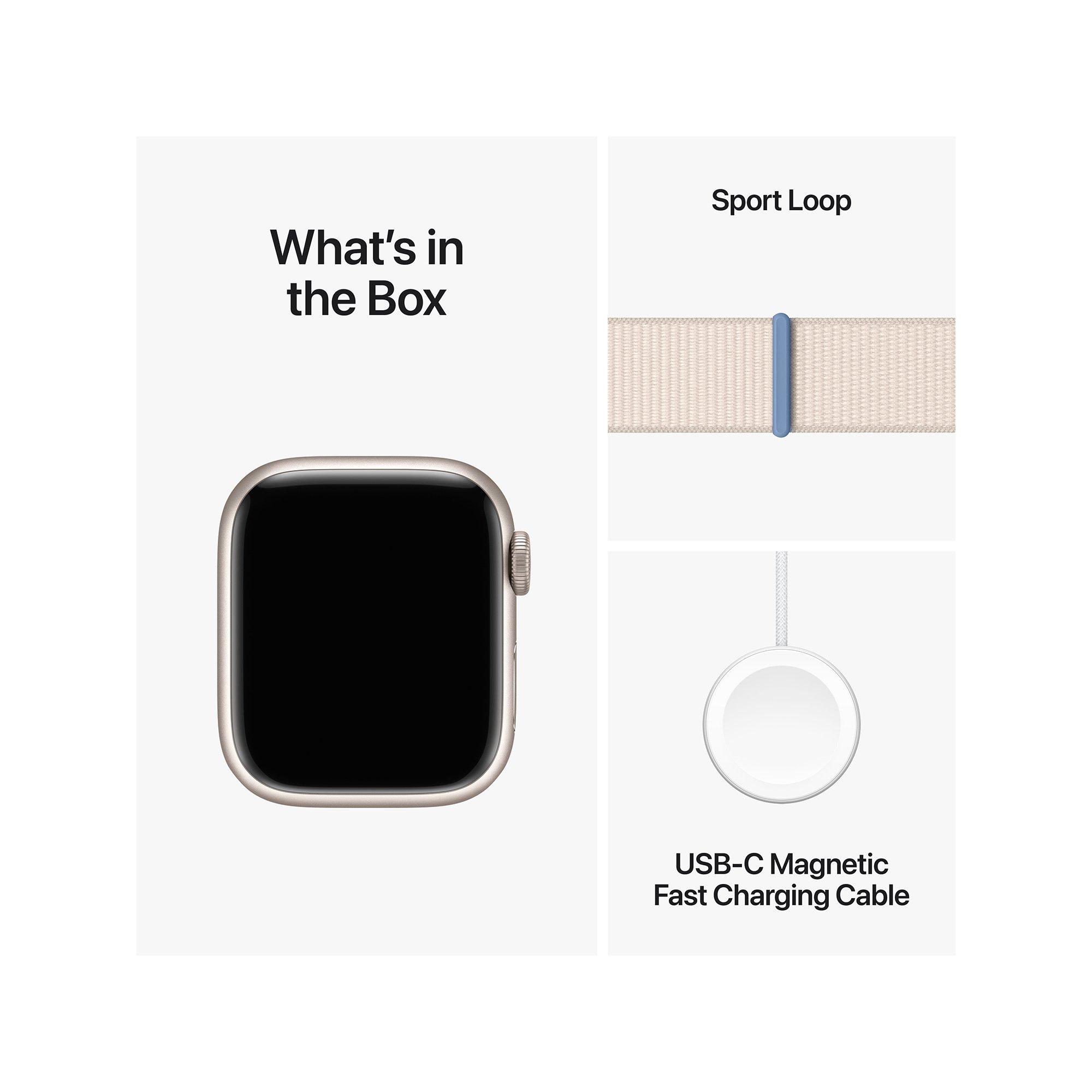 Apple Watch Series 9, Aluminium, GPS, 41mm Smartwatch 