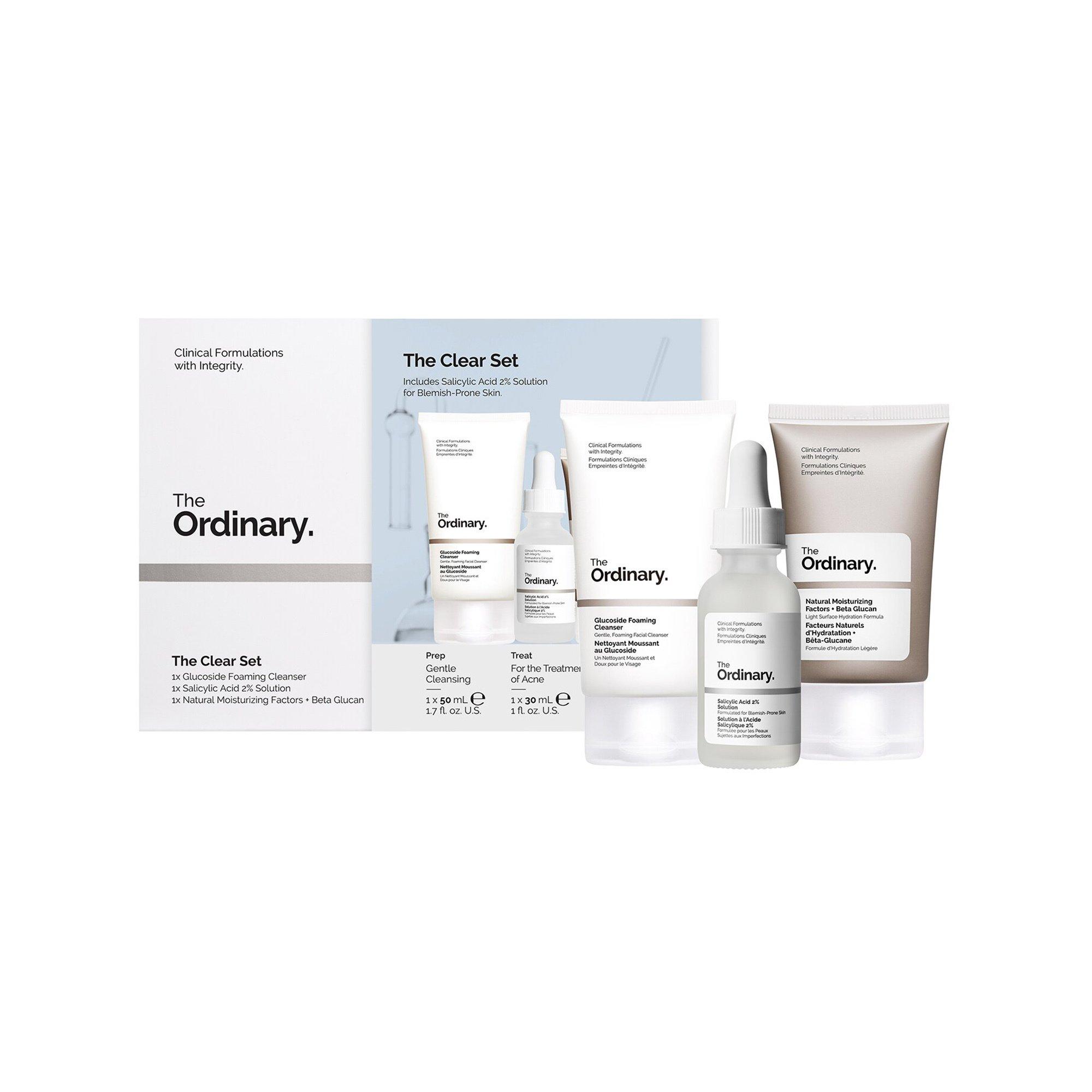 THE ORDINARY  Le Set Anti-Imperfections - Coffret Soin 