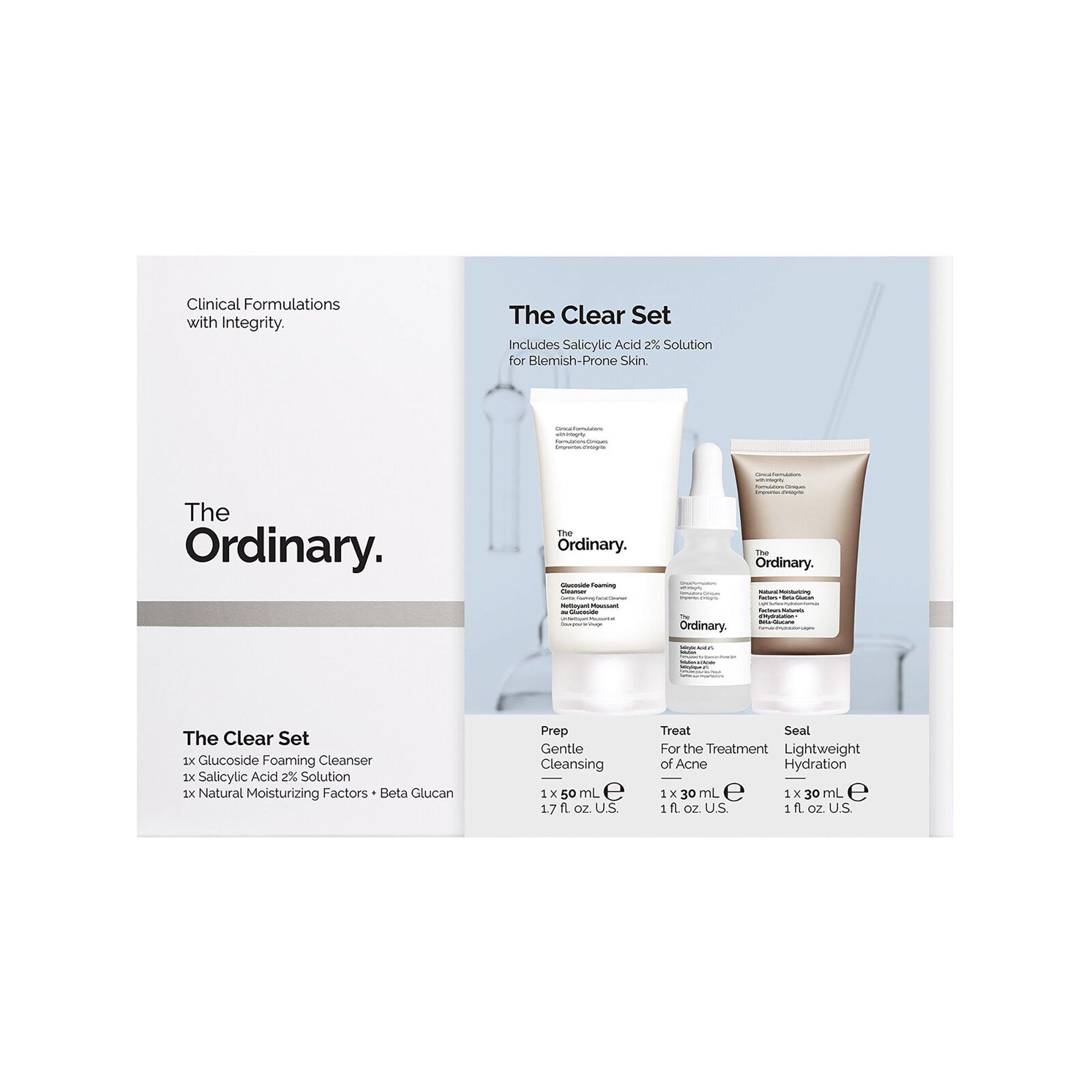 THE ORDINARY  Le Set Anti-Imperfections - Coffret Soin 