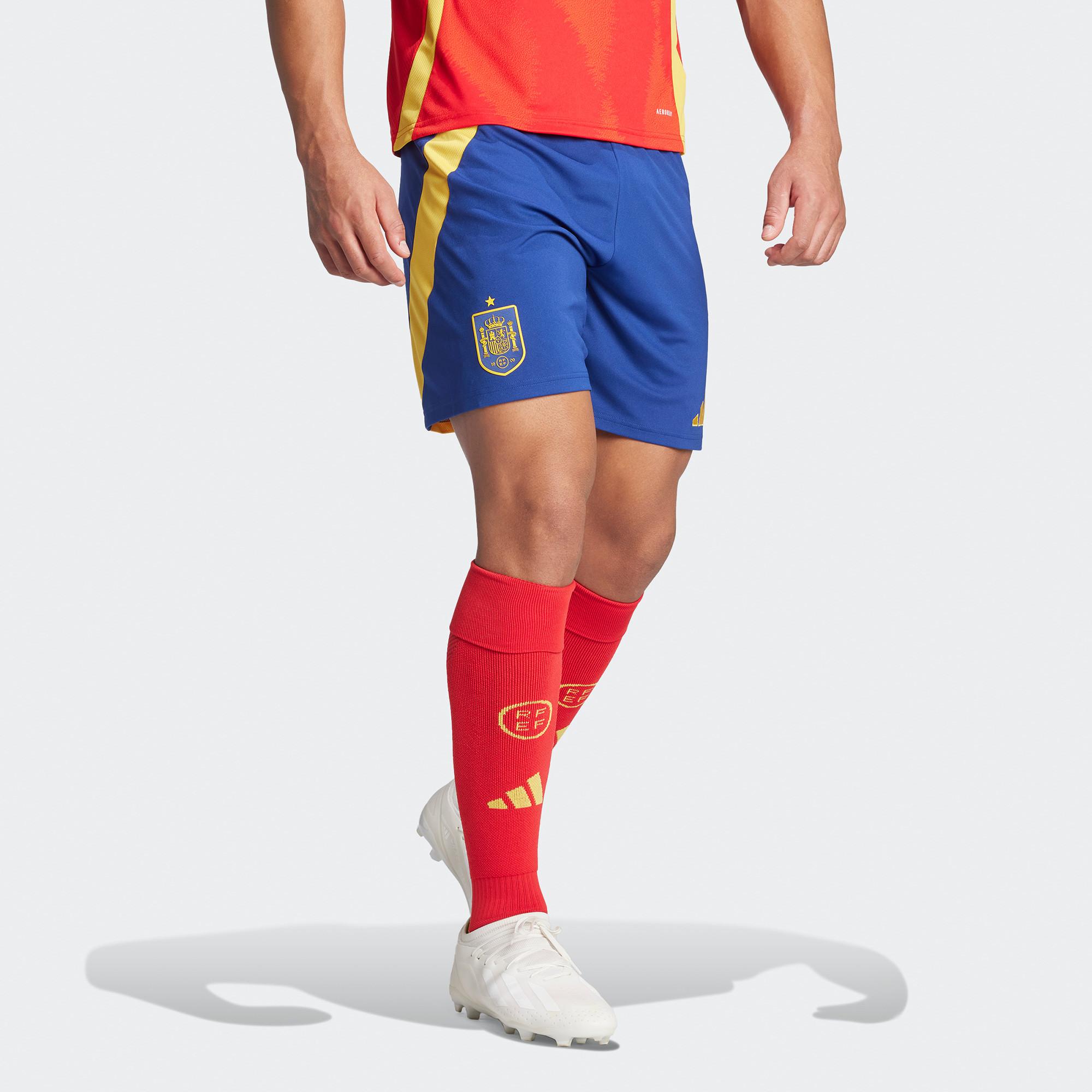 Image of adidas Fussball Shorts Home Unisex Blau M