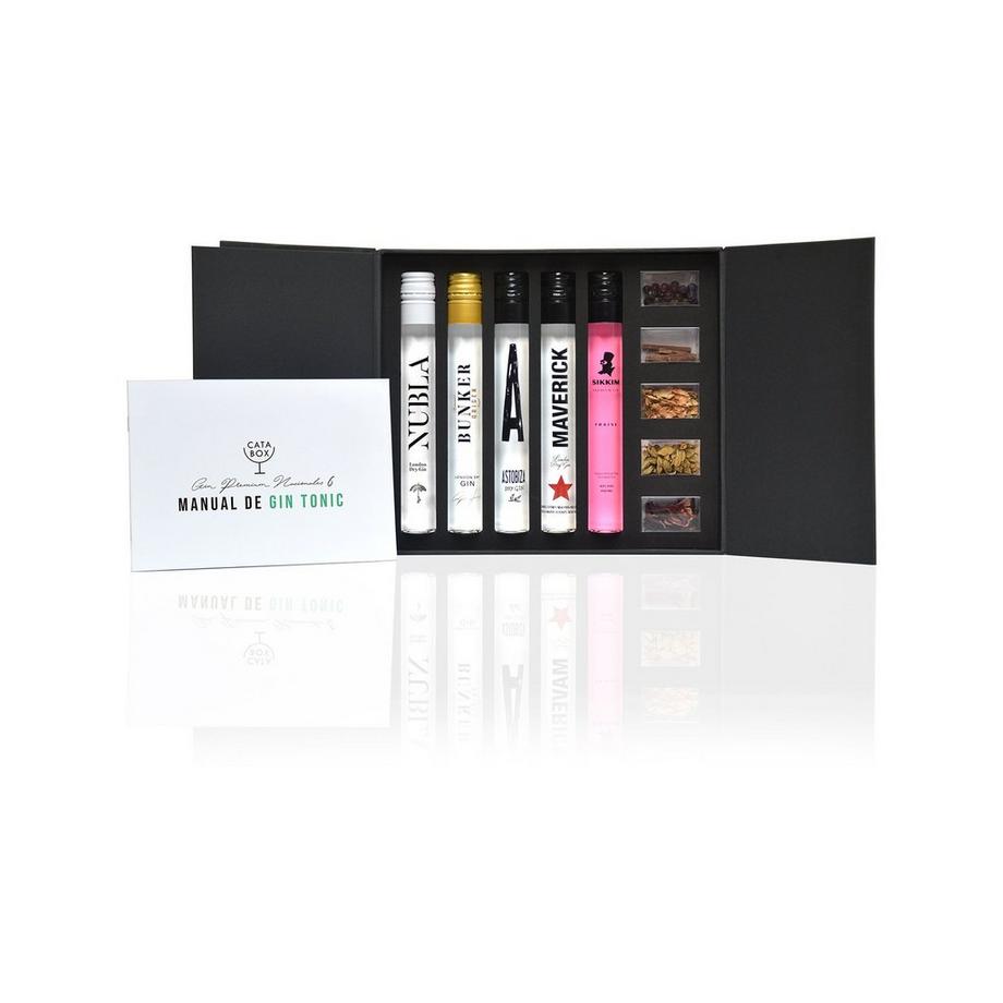 Catabox Coffret de dégustation de gin Premium  