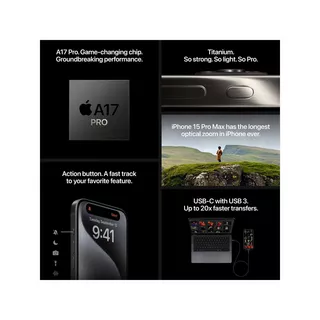 Apple iPhone 15 Pro Max (256GB) Smartphone 