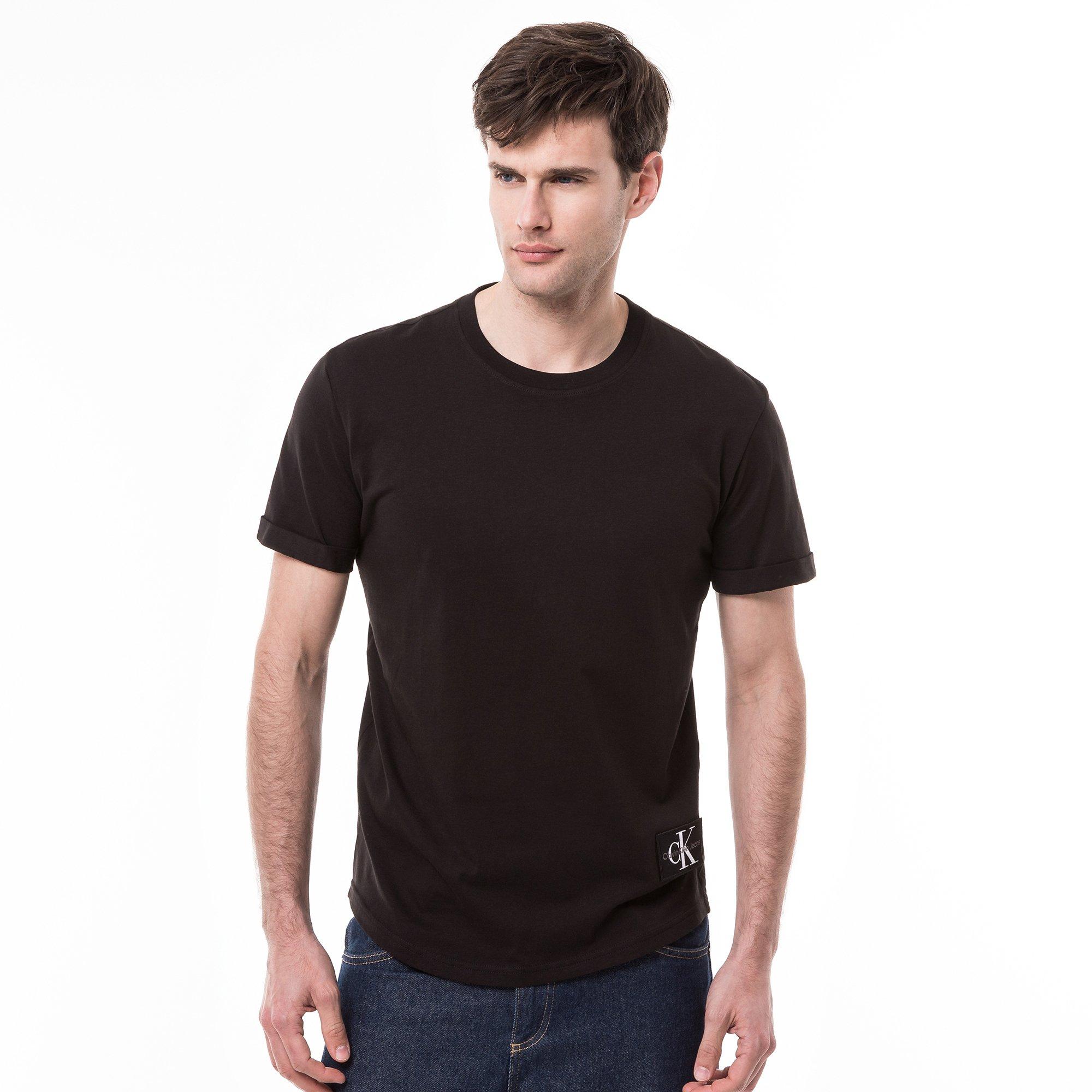 Calvin Klein Jeans BADGE ROUND HEM TEE T-Shirt  