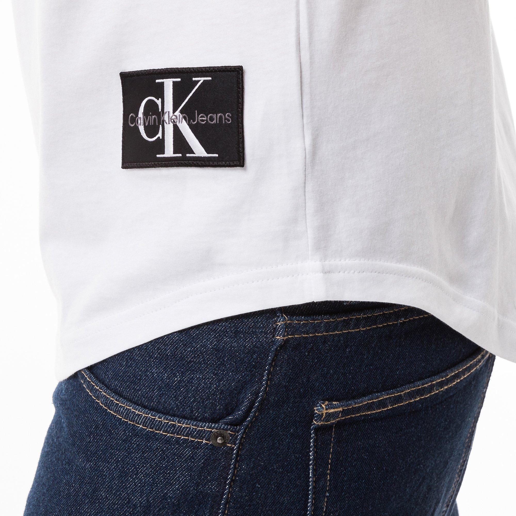 Calvin Klein Jeans BADGE ROUND HEM TEE T-shirt  