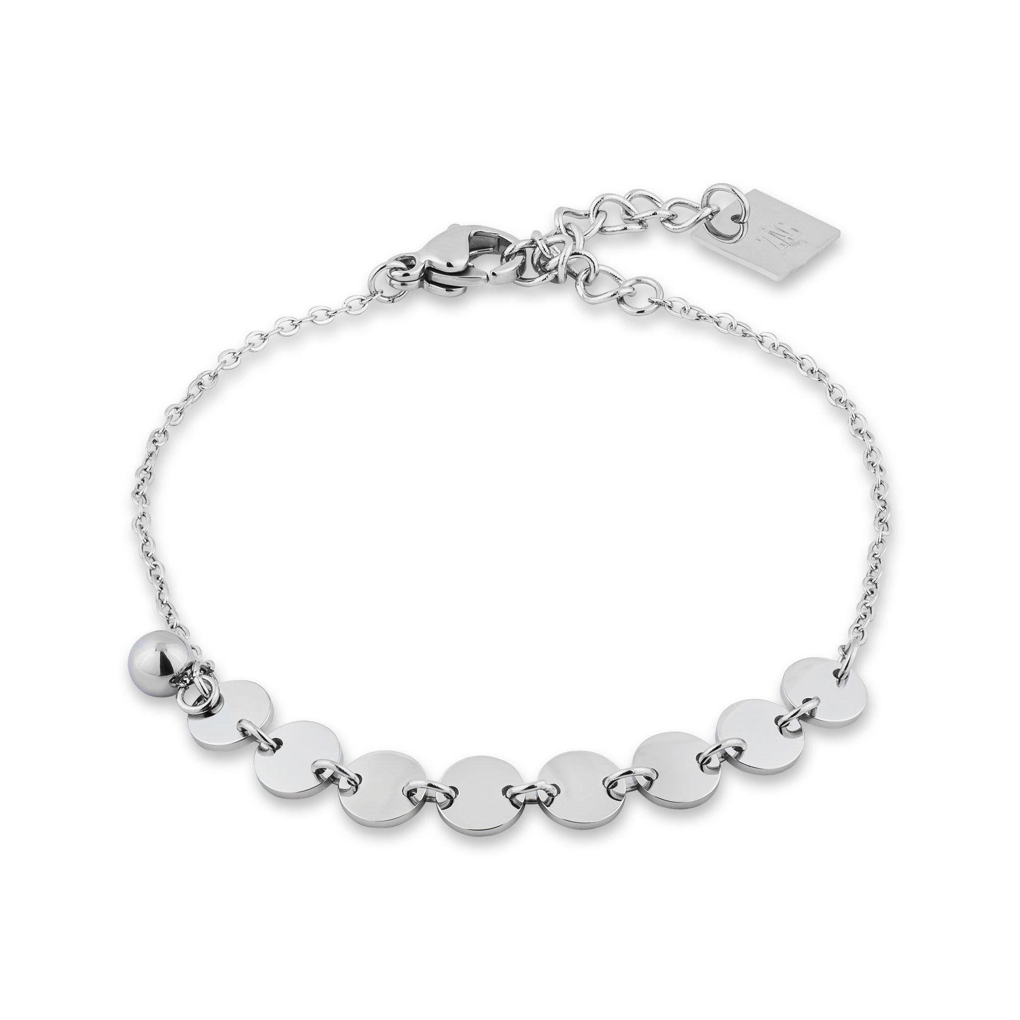 Image of Armband Damen Metallgrau 15+3CM