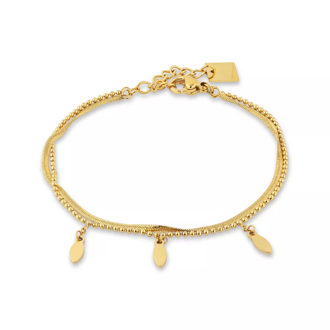 ZAG Bijoux - Armband, 15+3CM, Goldfarben 4