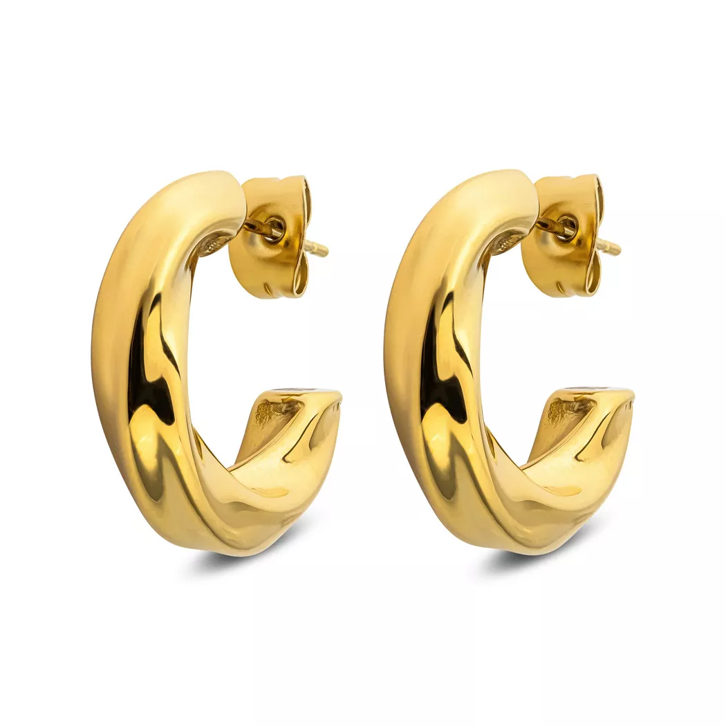 ZAG Bijoux - Ohrringe, 20mm, Goldfarben