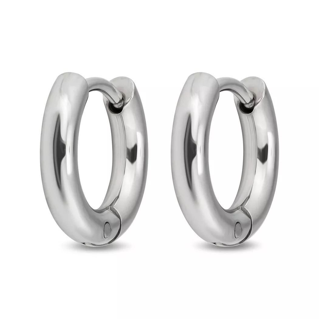 ZAG Bijoux - Ohrringe, 3MM, Metallgrau