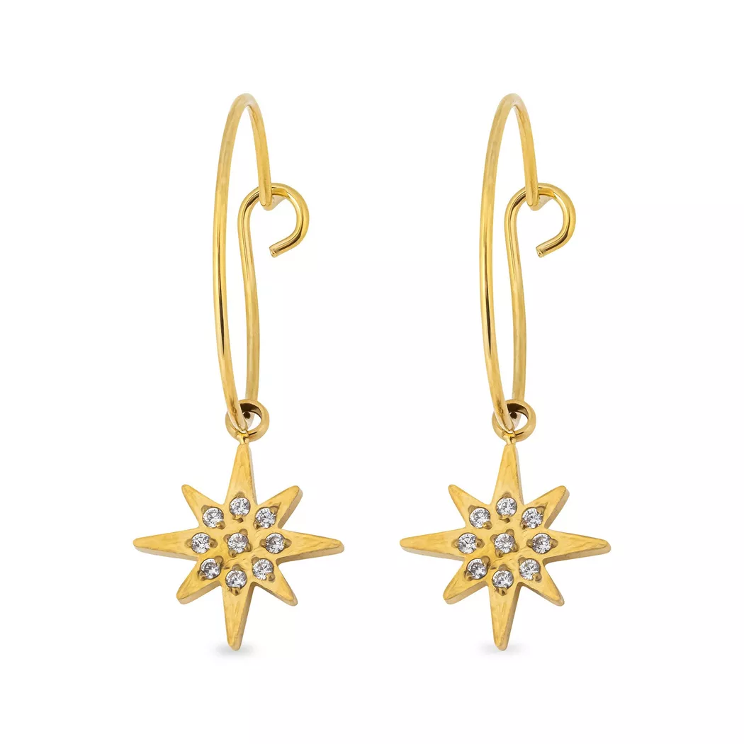ZAG Bijoux - Ohrringe, 20mm, Goldfarben 2