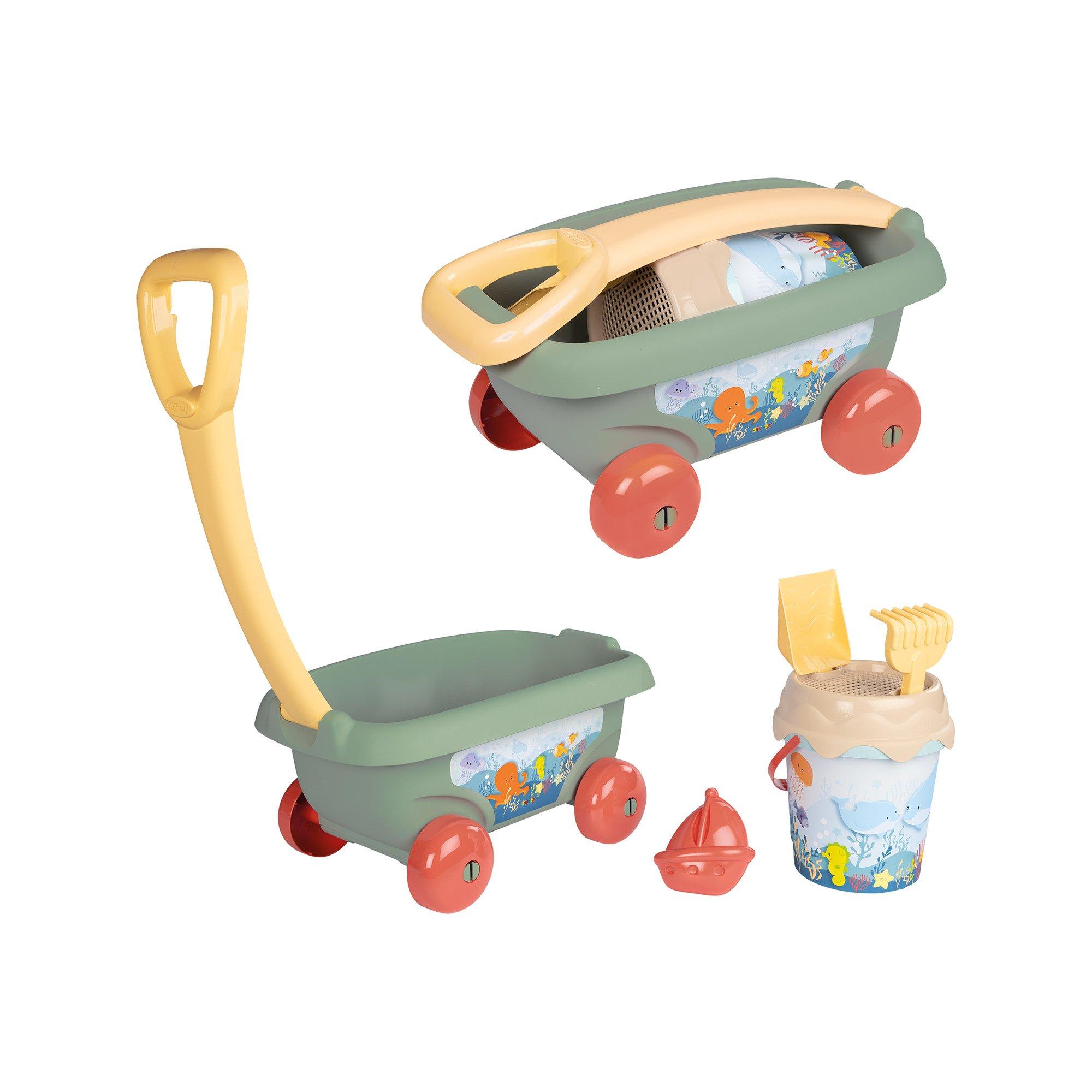Smoby  Handwagen mit Eimergarnitur 