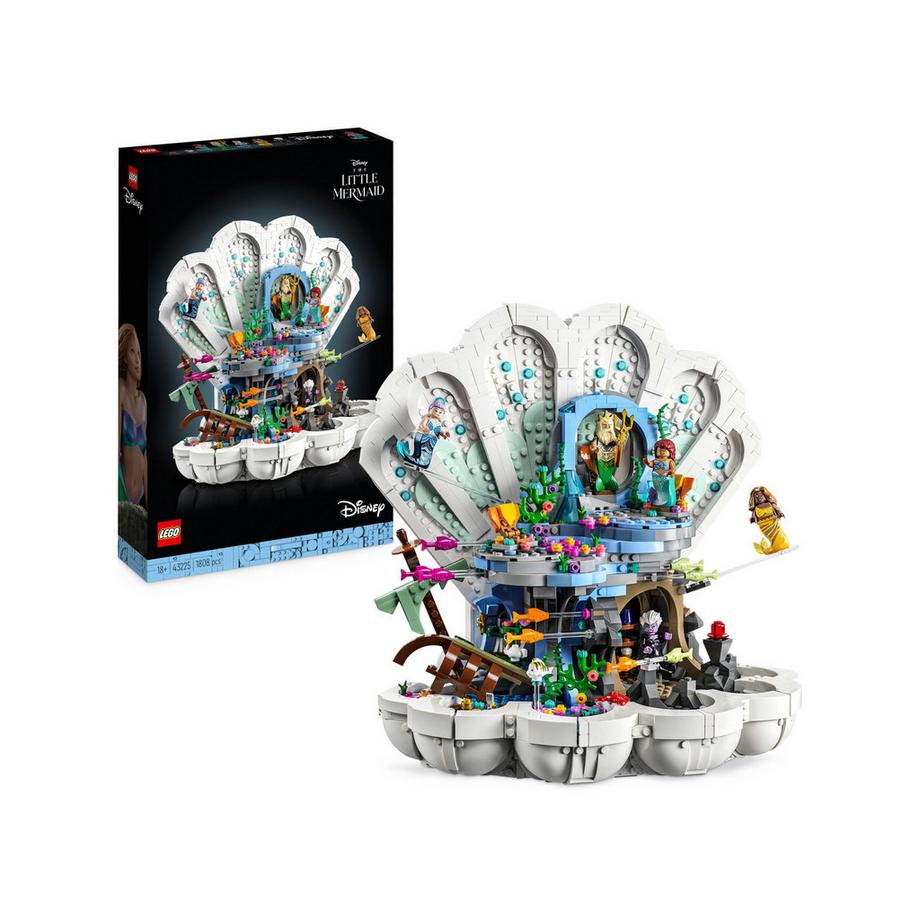 LEGO®  43225 Le coquillage royal de La Petite Sirène 