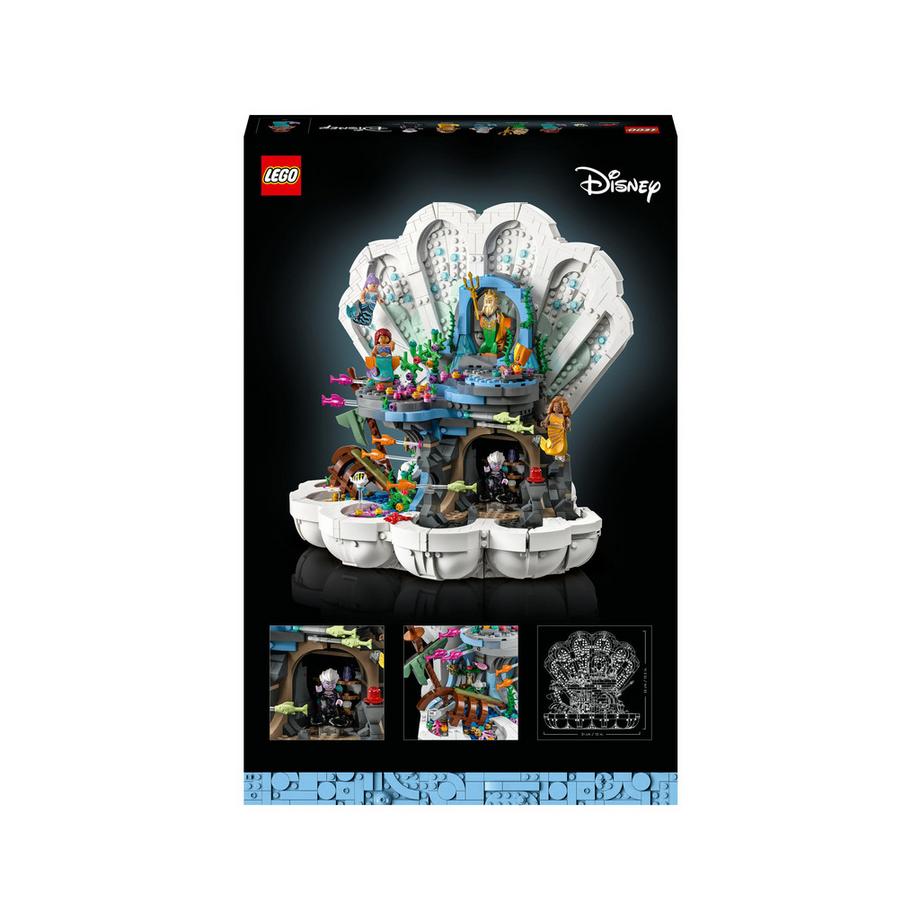 LEGO®  43225 Le coquillage royal de La Petite Sirène 