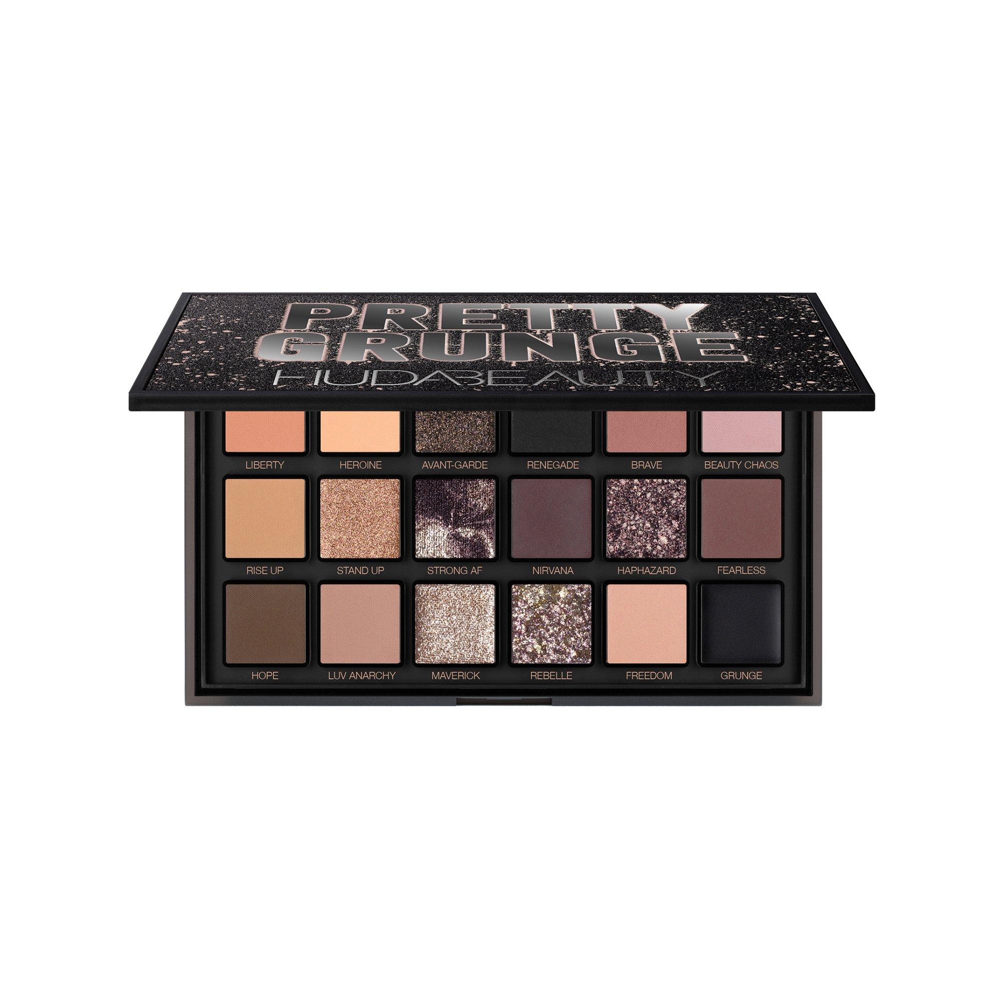 Huda Beauty  Pretty Grunge -  Palette mit 18 Lidschatten 