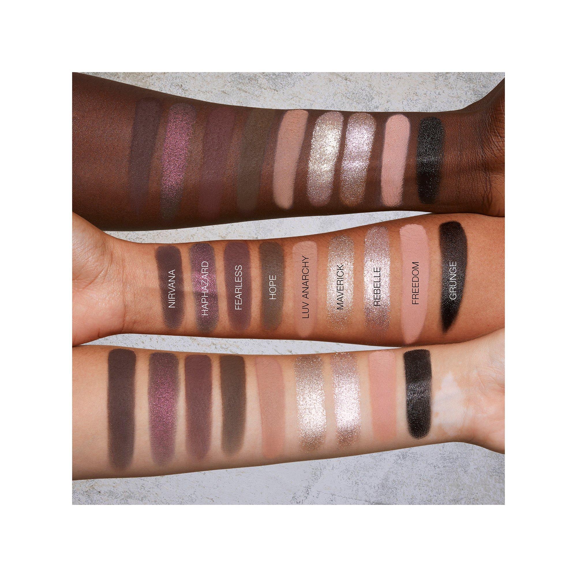 Huda Beauty  Pretty Grunge -  Palette mit 18 Lidschatten 