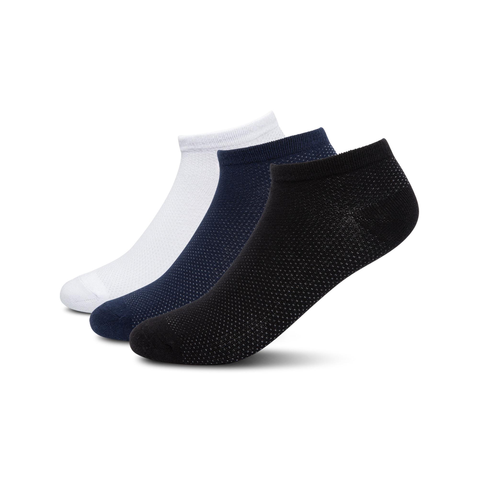 Image of Triopack, Knöchellange Socken Herren Multicolor 39-42
