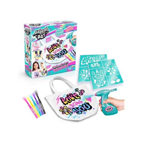 Canal Toys  Airbrush Art Fashion Design Kit 