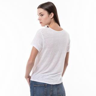 Manor Woman T-Shirt Col V Manches Courtes  