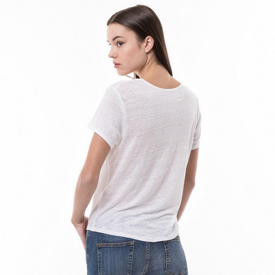 Manor Woman V-Neck Kurzarm T-Shirt  