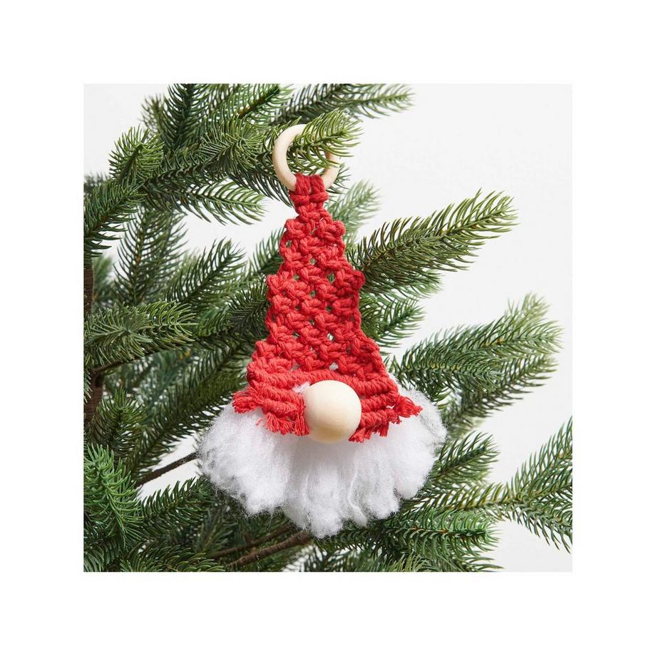 RICO-Design Set per macramè Babbo Natale segreto 