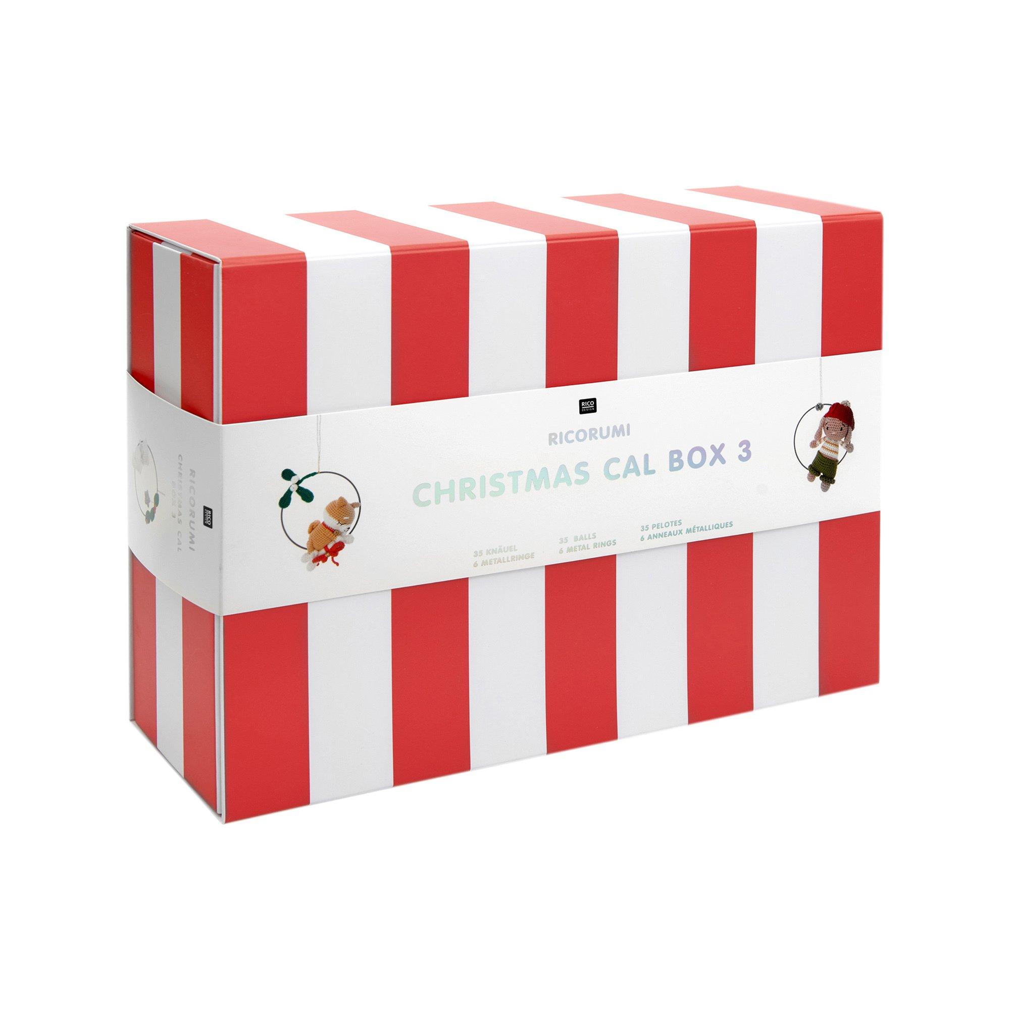 RICO-Design Häkelset Ricorumi Christmas CAL Box 3 